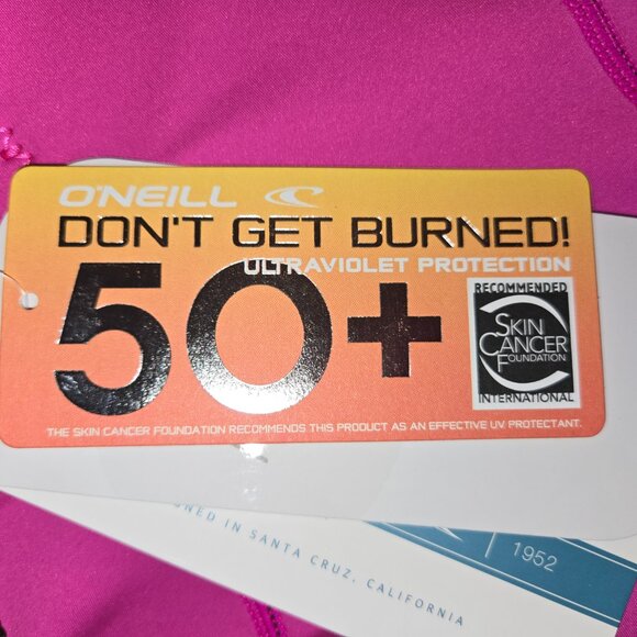 O'Neill Reactor Toddler 2MM Spring Wetsuit Berry/Slate (5127G)-NEW-SIZES 3,4 & 6 - Picture 6 of 7